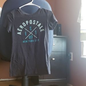 Aeropstal grey/black shirt